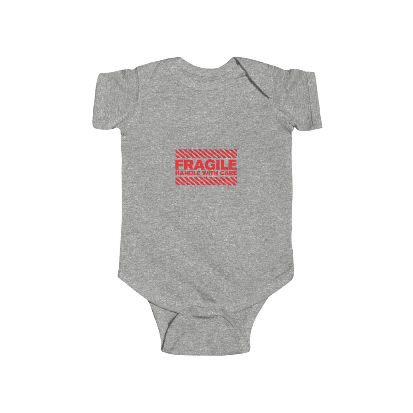 Funny Infant Bodysuit - "Fragile: Handle with Care", Baby Gift, Cute Baby