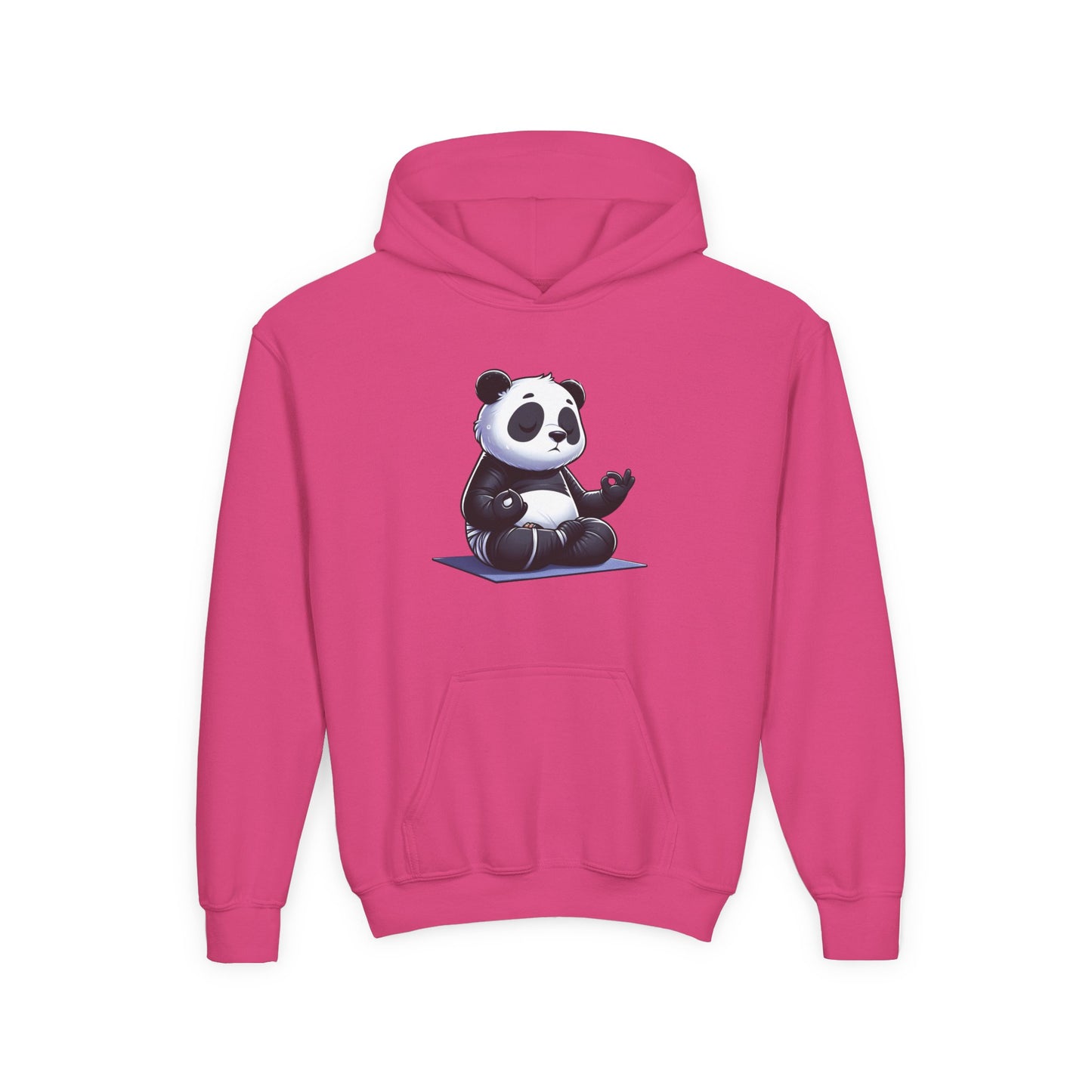 Kids Panda Yoga Hoodie — Cute Meditating Panda Sweatshirt for Children