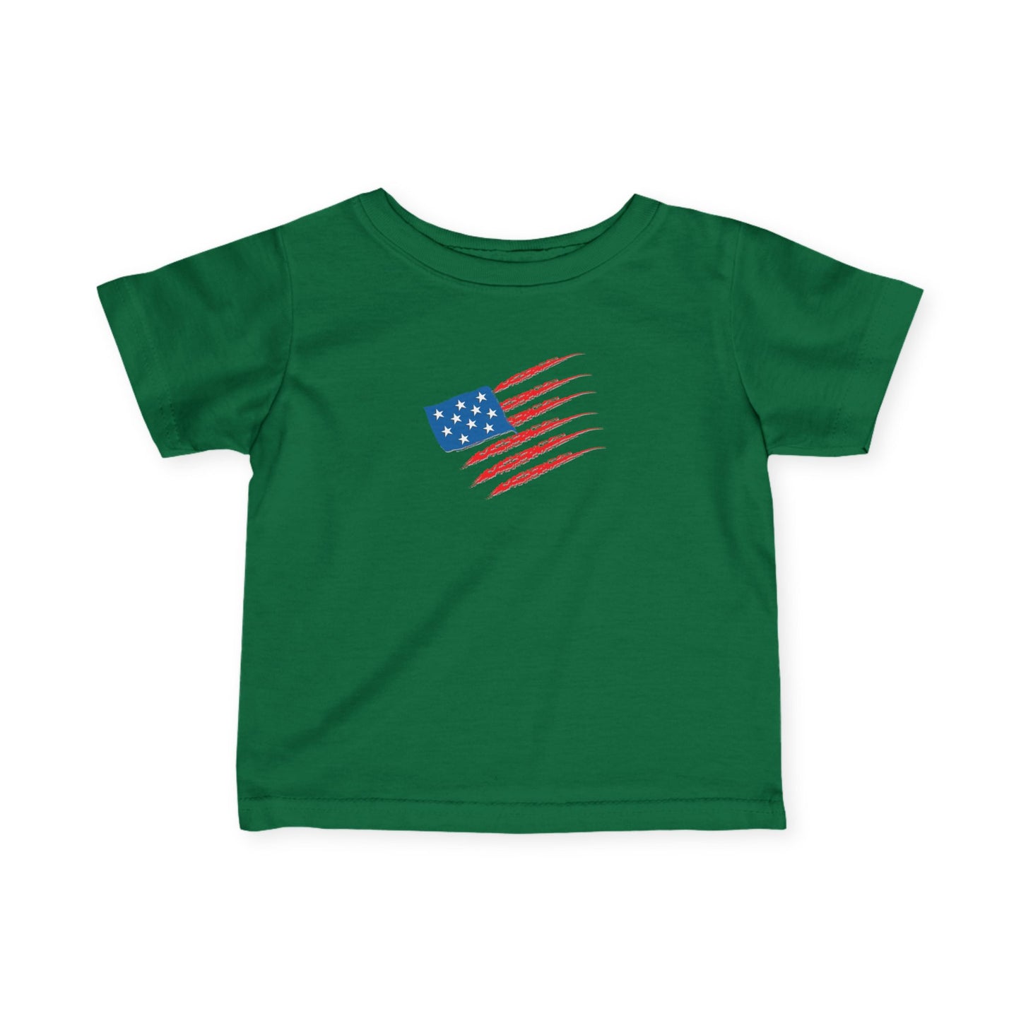 Patriotic Infant Tee - USA Flag Theme