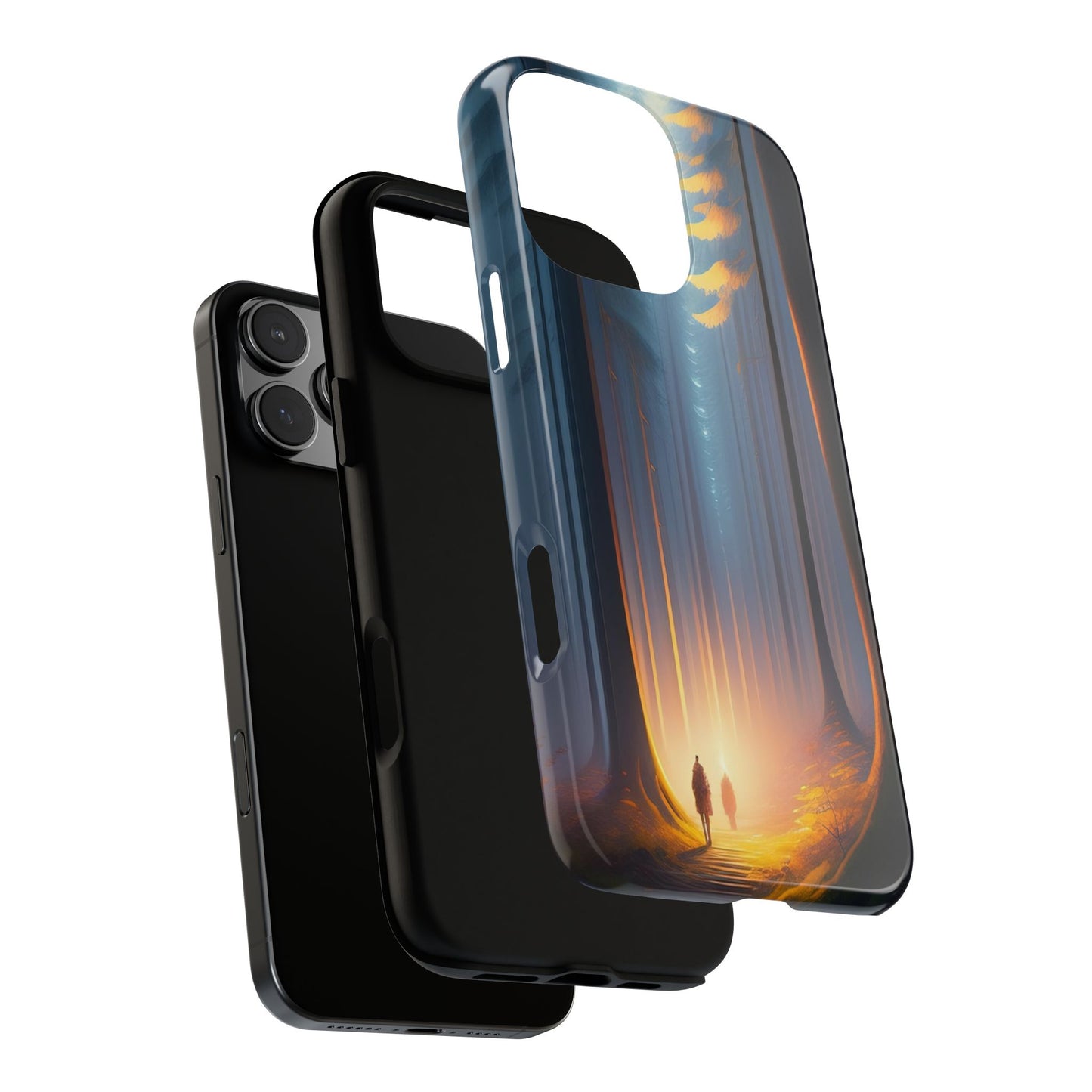 Phone Case — Mystical Forest Nightscape Protective Tough Case