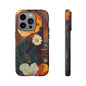 Floral Pansy Tough Phone Case — Vintage Botanical Protection