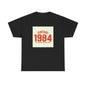 Vintage 1984 Tee | Retro Birth Year Shirt