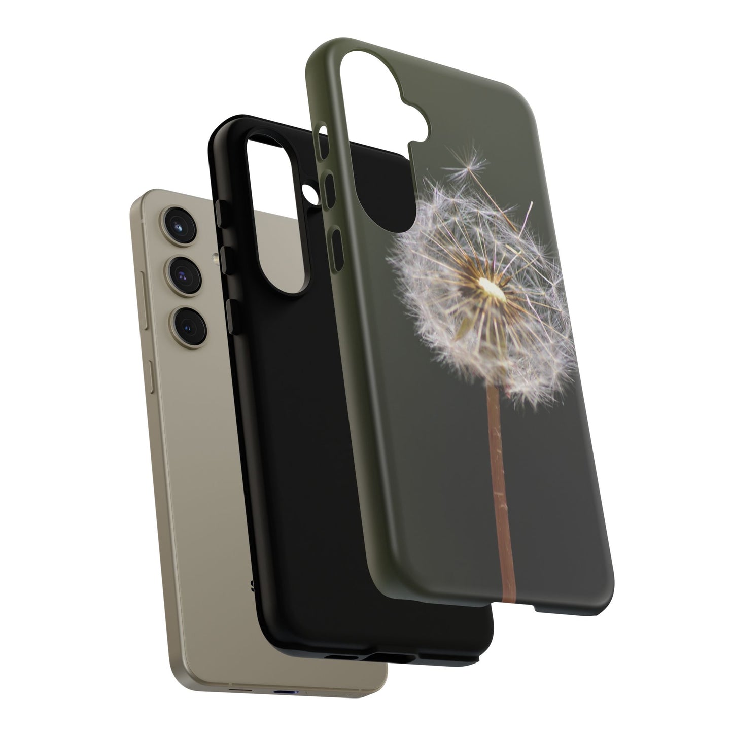 Dandelion Photo Tough Case — Protective Floral Phone Cover