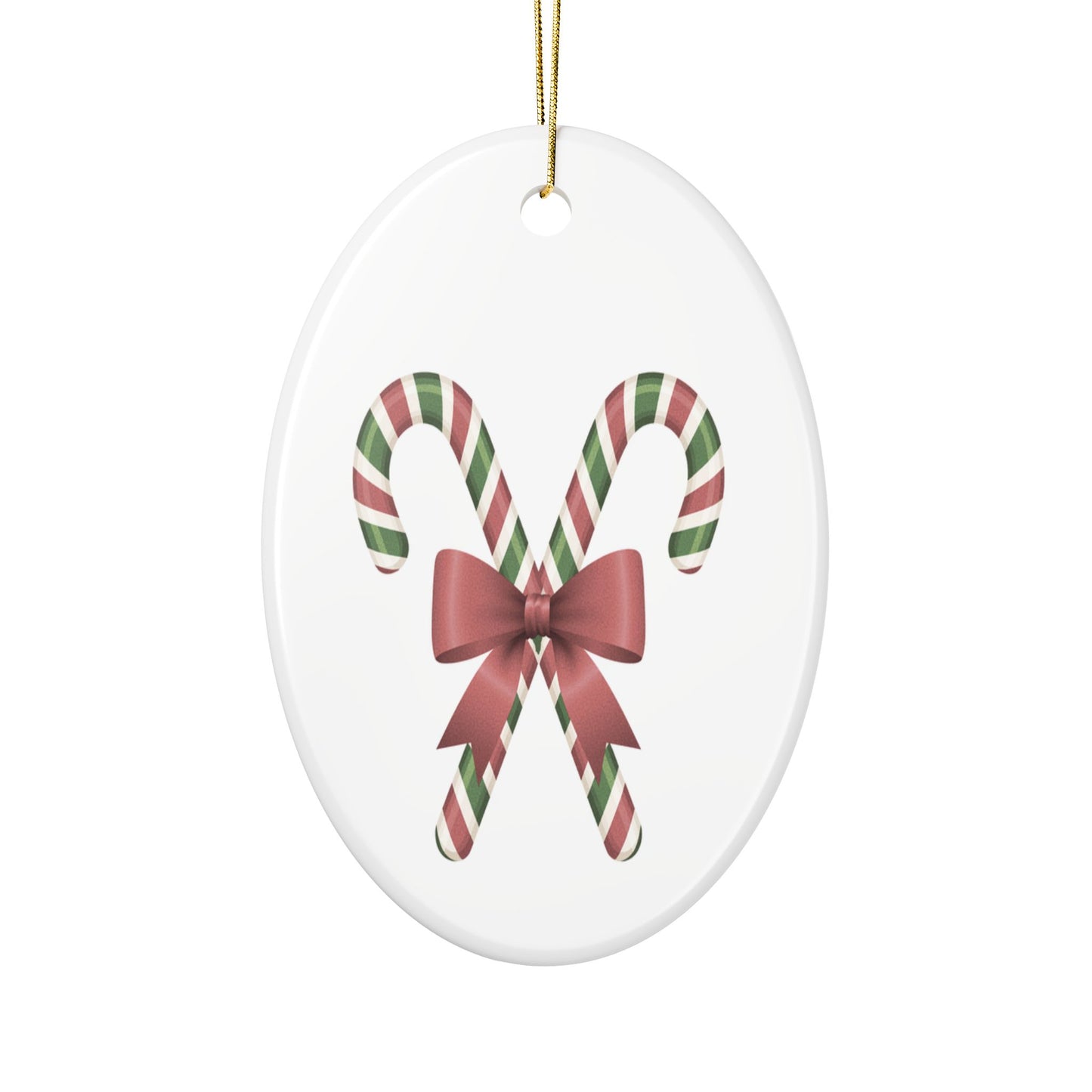 Candy Cane Christmas Ornaments, Holiday Decor, 2-Sided Print, Festive Tree Decorations, Kid-Friendly, Gift for Loved Ones, Winter [...]