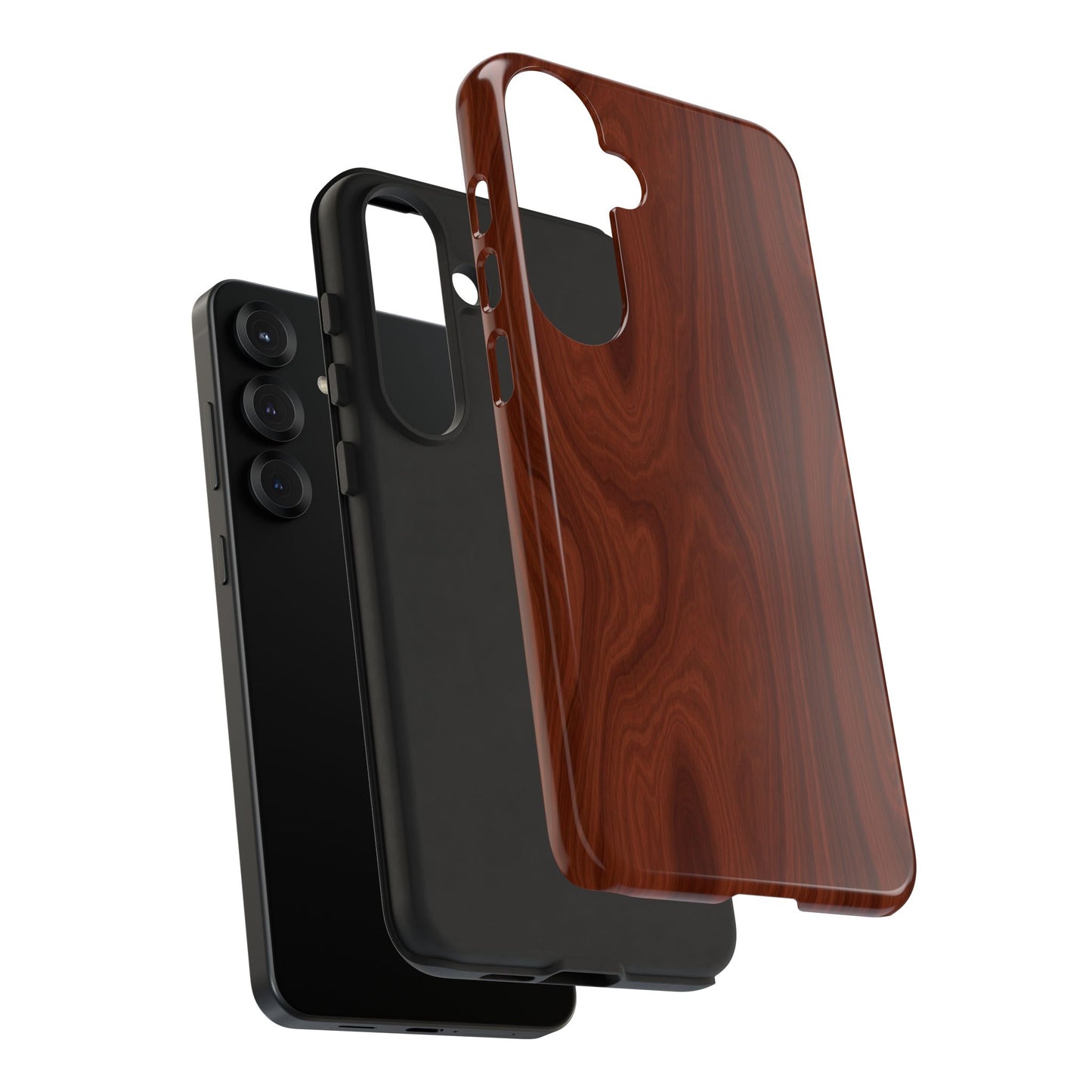 Wood Grain Phone Case, Natural Look, Tough Cases, Durable Protection, Unique Gift for Him or Her, Stylish Accessory