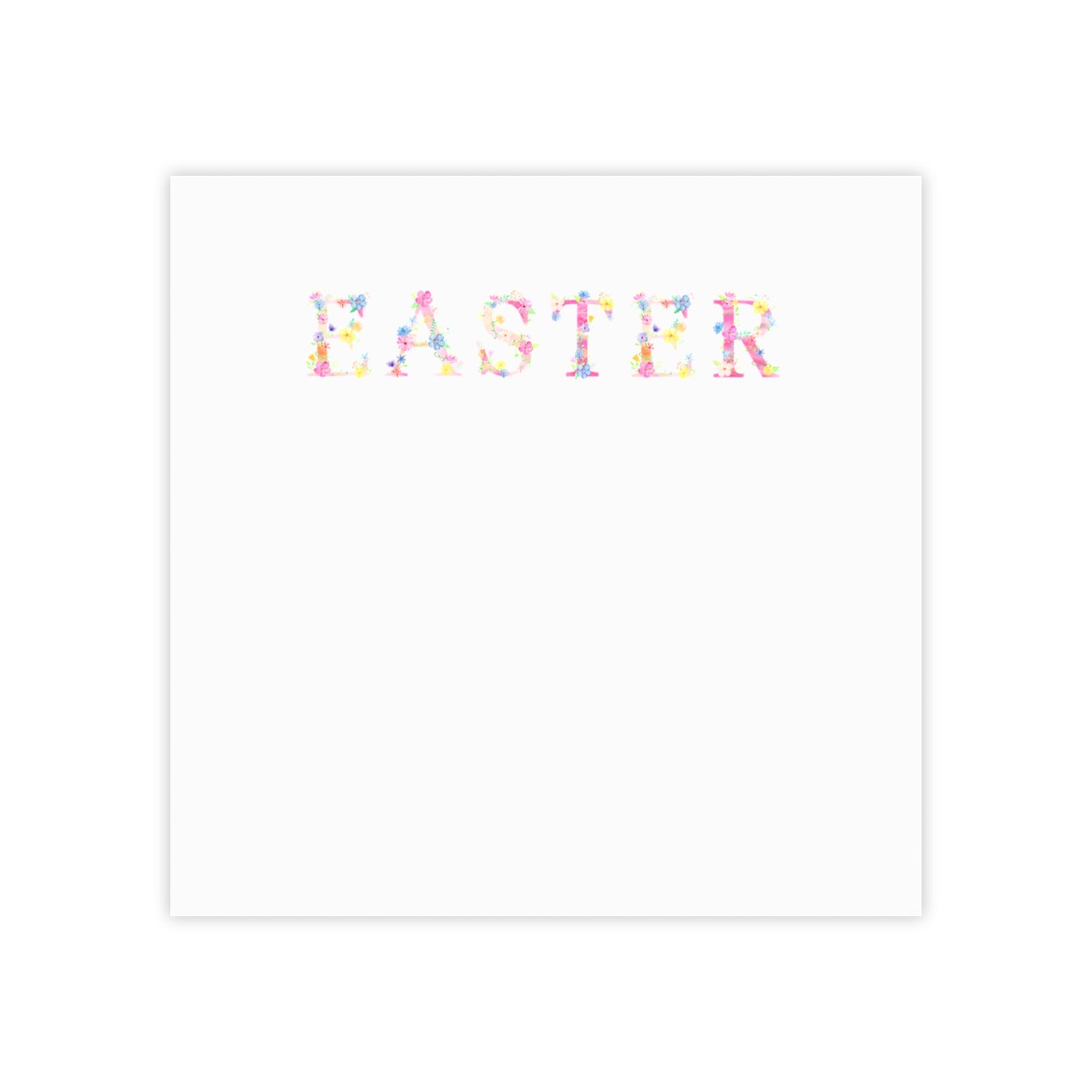 Easter Post-it® Note Pads Spring Floral Memo Pads