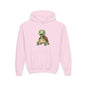 Kids Cute Turtle Hoodie - Playful Juvenile Turtle Graphic Sweatshirt