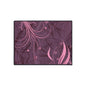 Floral Swirl Heavy-Duty Floor Mat — Pink Abstract Entry Rug