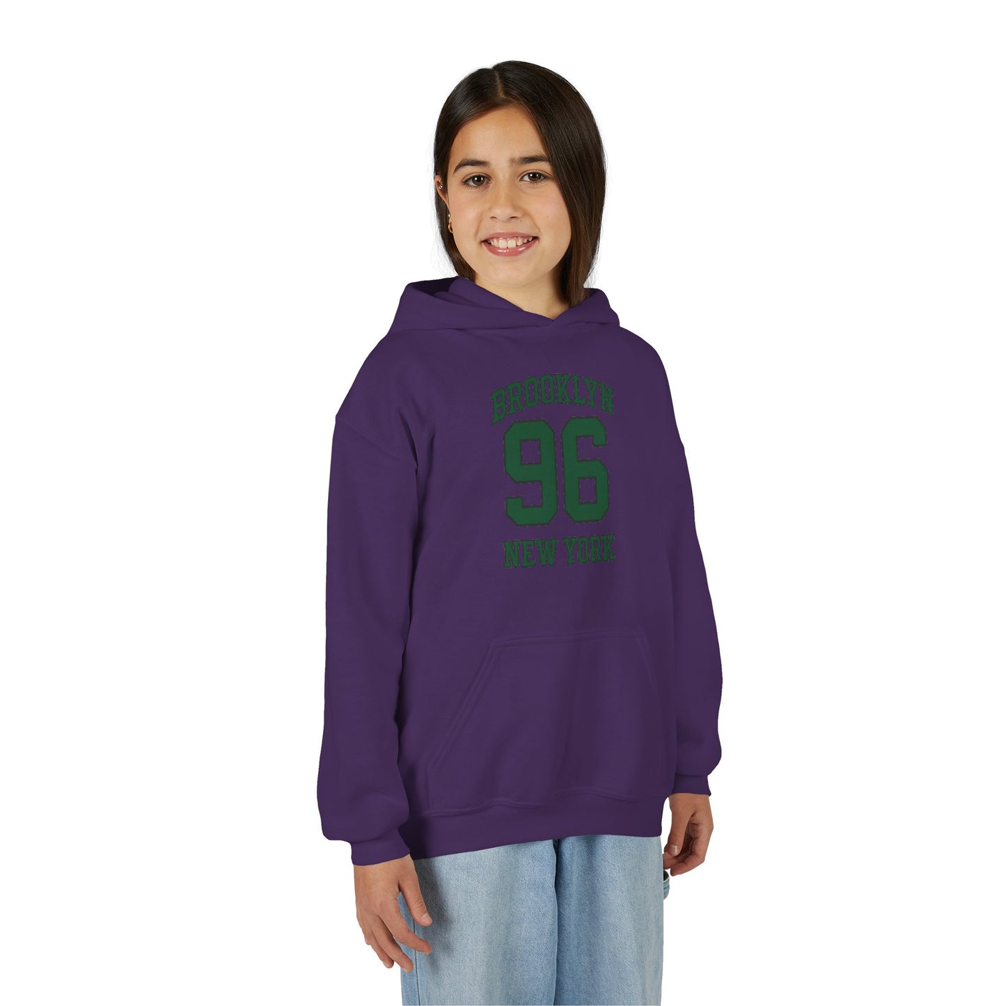 Brooklyn 96 Youth Hoodie – New York Varsity Sweatshirt