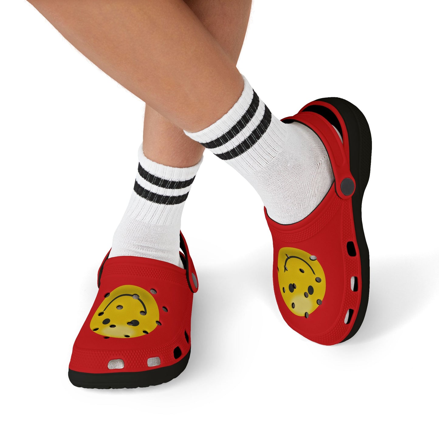 Smiley Face Clogs, Kid's EVA Foam Shoes