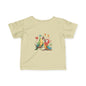 Infant Tee — Cute Pair of Parrots Baby Shirt (Hearts & Love)