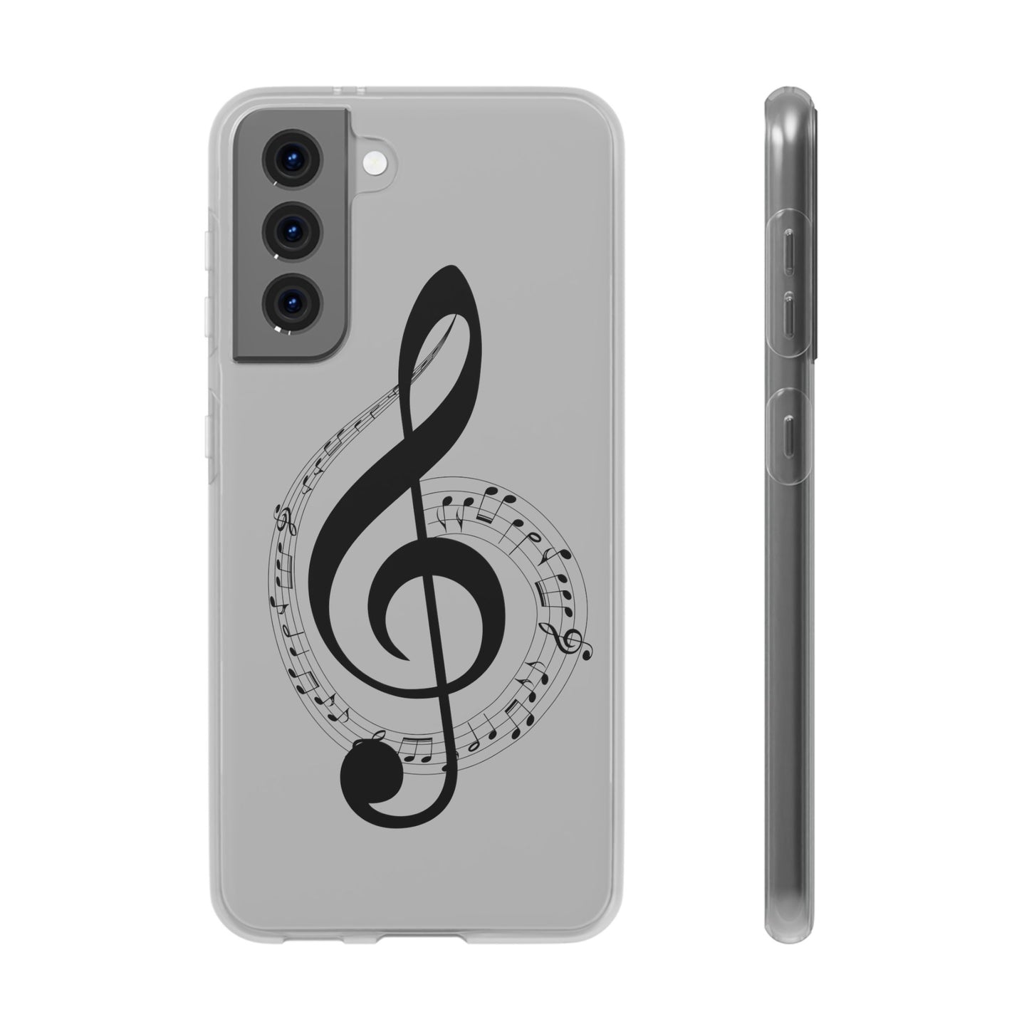 Phone Case — Musical Treble Clef Design