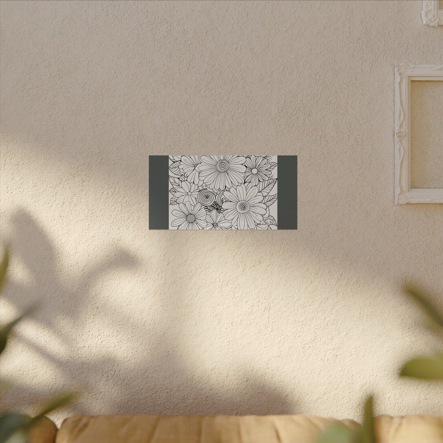 COLOR IT YOURSELF  Line Art Poster — Textured Matte Print