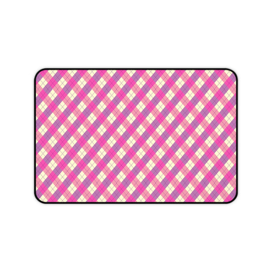 Chic Pink Plaid Desk Mat | Stylish Office Decor, Gaming Mouse Pad, Gift for Students, Home Office Essentials, Desk Accessories, Work [...]