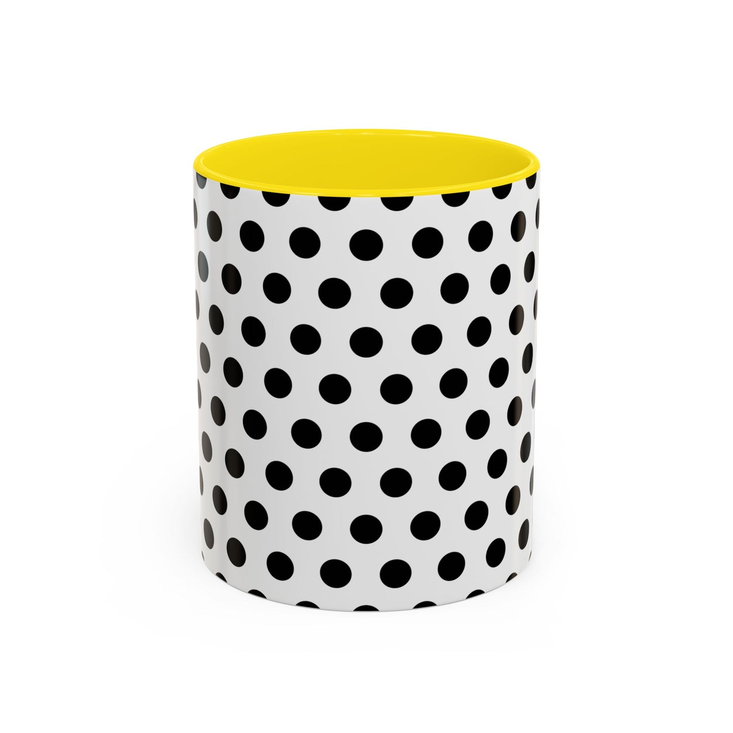 Elegant Polka Dot Mug - Stylish Coffee Cup for Home, Office, Gift for Birthdays, Anniversaries, Holidays, Unique Drinkware
