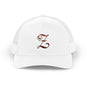 Embroidered 'Z' Snapback Trucker Cap — Vintage Monogram Initial Hat