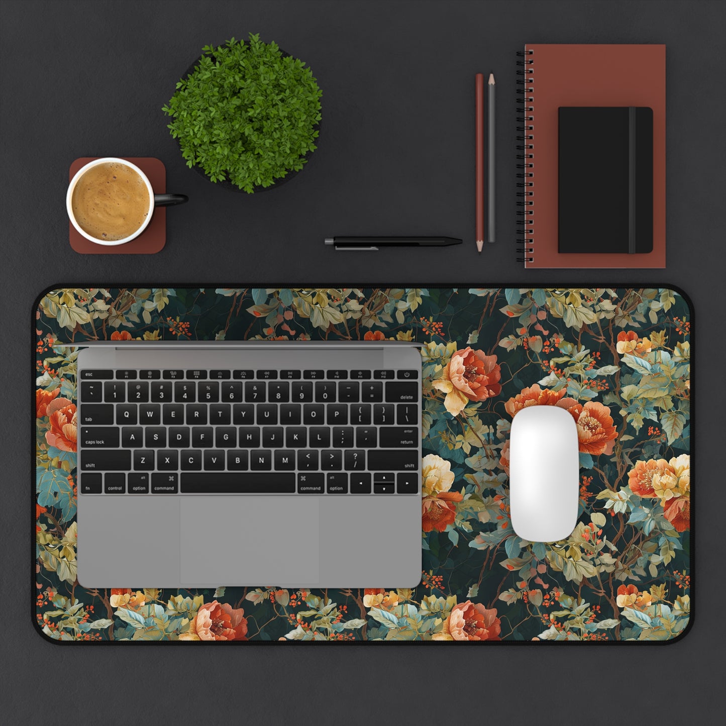 Desk Mat Floral