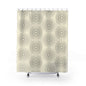 Abstract Geometric Shower Curtain