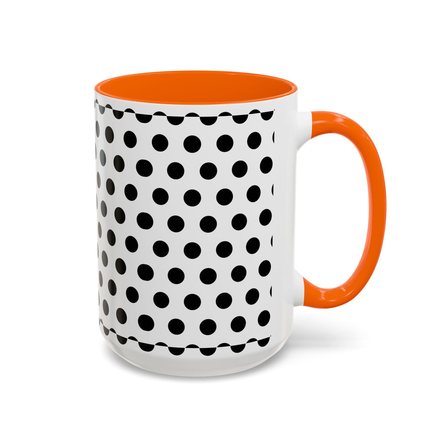 Elegant Polka Dot Mug - Stylish Coffee Cup for Home, Office, Gift for Birthdays, Anniversaries, Holidays, Unique Drinkware