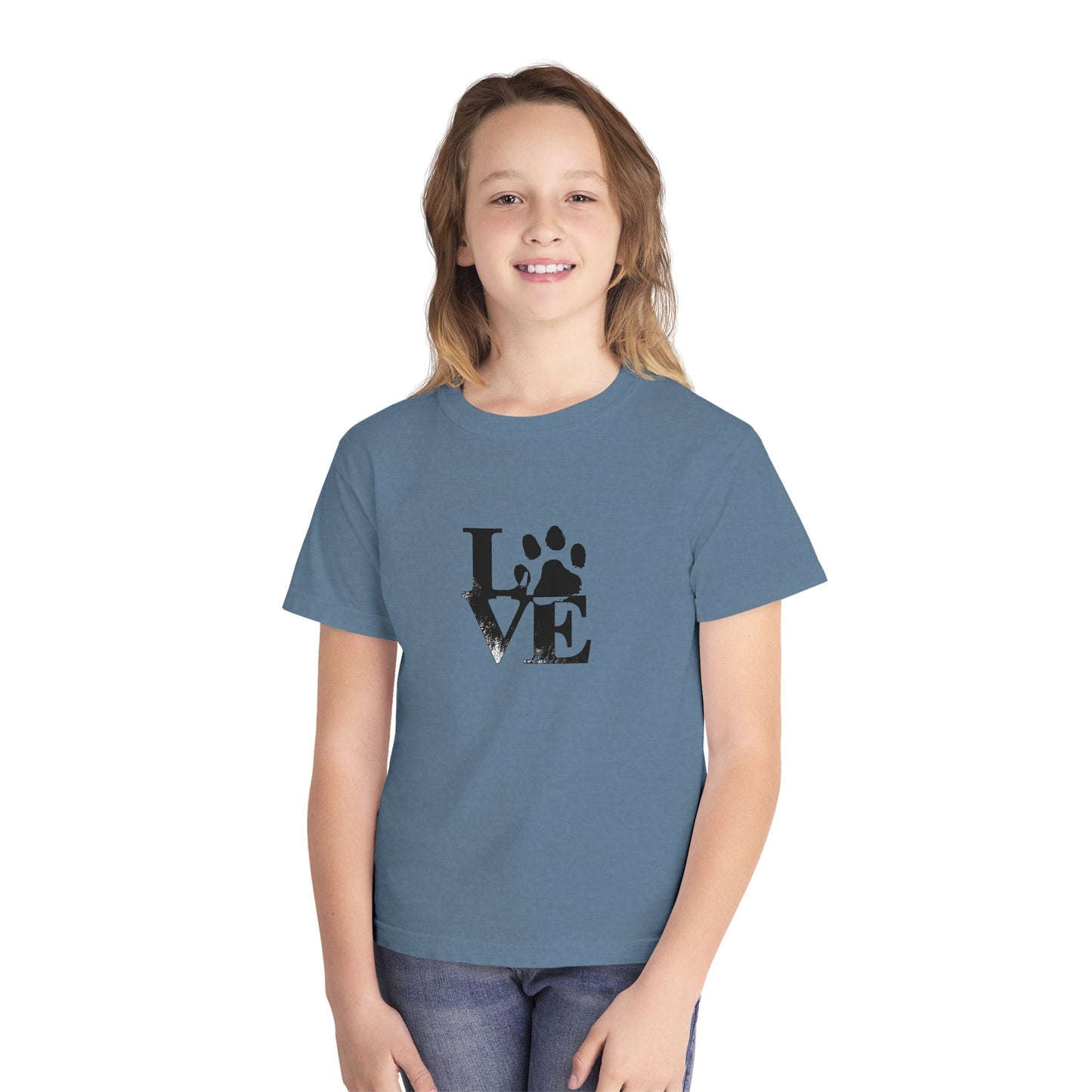 Youth Love Paw Tee