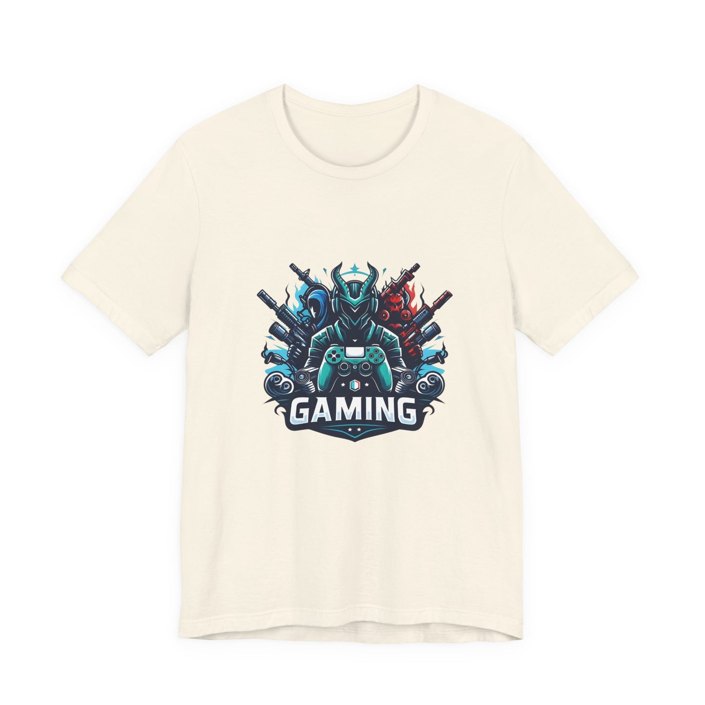 Gaming Controller Emblem Tee — Esports Gamer Graphic T-Shirt
