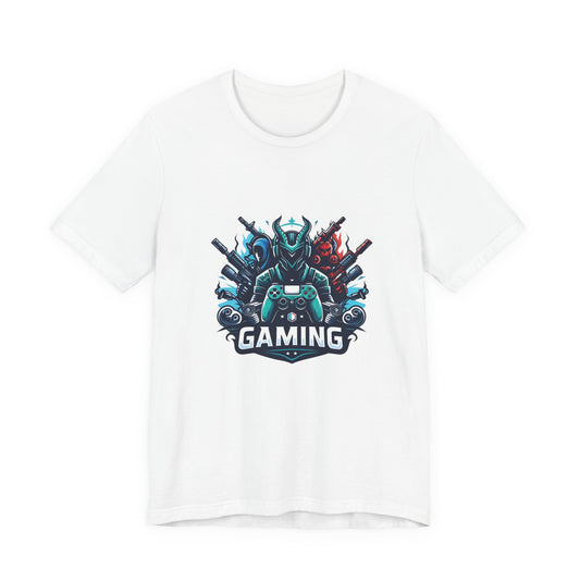 Gaming Controller Emblem Tee — Esports Gamer Graphic T-Shirt