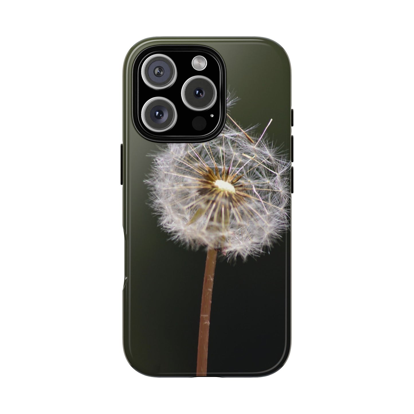 Dandelion Photo Tough Case — Protective Floral Phone Cover