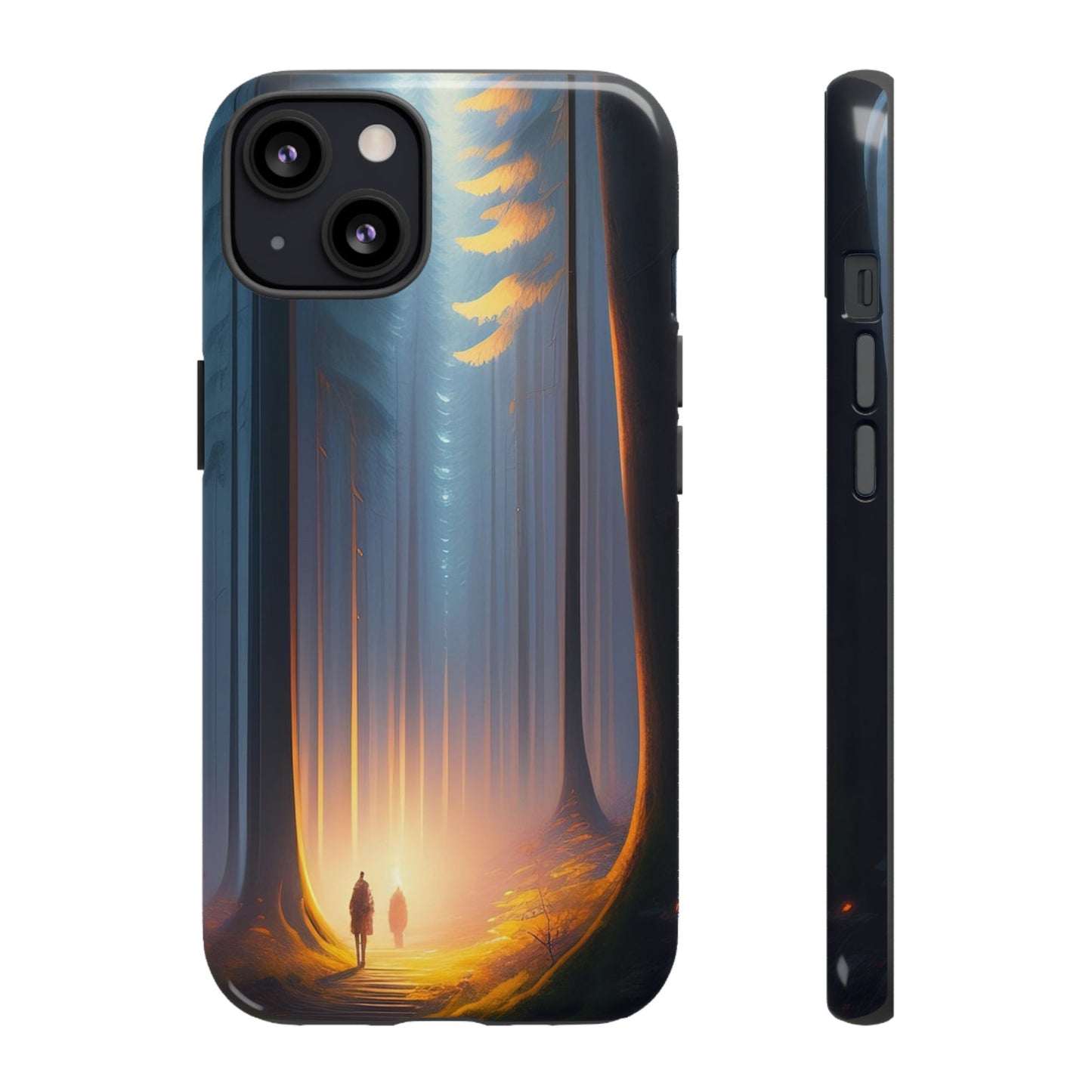 Phone Case — Mystical Forest Nightscape Protective Tough Case