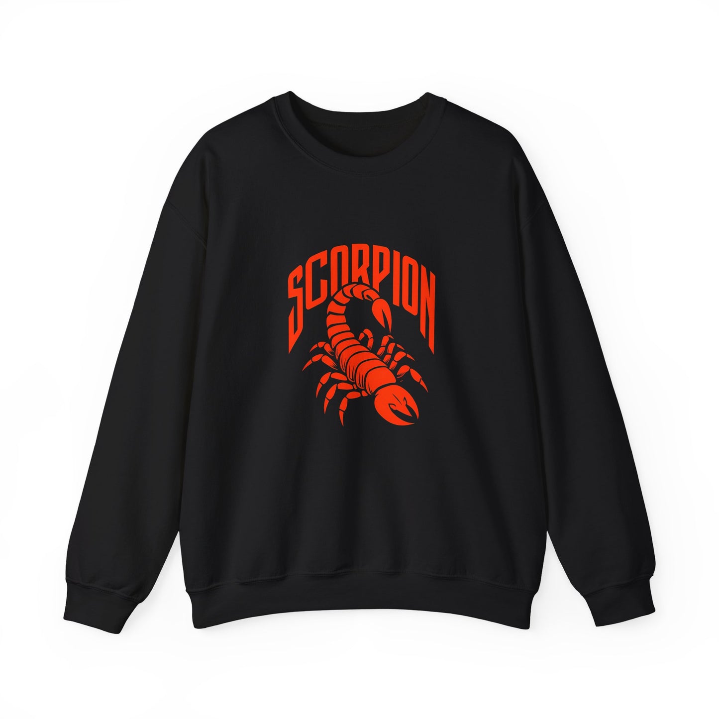 Scorpion Graphic Sweatshirt — Bold Zodiac Scorpion Crewneck