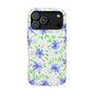Floral Blue Watercolor Phone Case — Magnetic Impact-Resistant