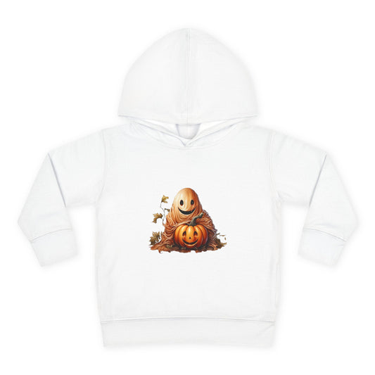 Halloween Toddler Hoodie, Cozy Pullover for Kids, Cute Fleece Sweatshirt, Perfect Fall Gift, Pumpkin Design