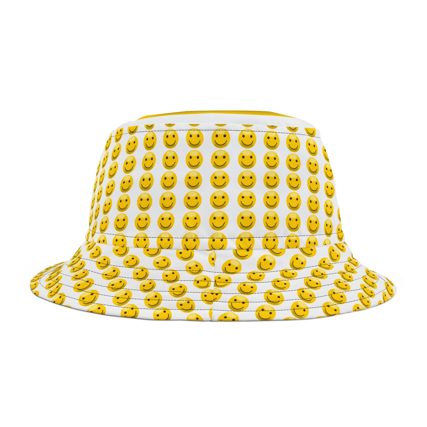 Smiley Face Bucket Hat, Summer Accessory, Fun Gift, Festival Wear, Sunny Day Hat, Cheerful Outdoor Essentials