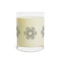 11oz Scented Candle — Decorative Mandala Glass Candle