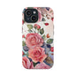 Floral Rose Magnetic Phone Case — Impact-Resistant Protective Cover