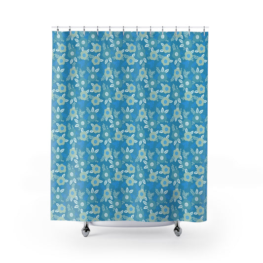 Boho Floral Shower Curtains, Vintage Bathroom Decor, Floral Home Accessories, Chic Bathing Essentials, Unique Gift Idea