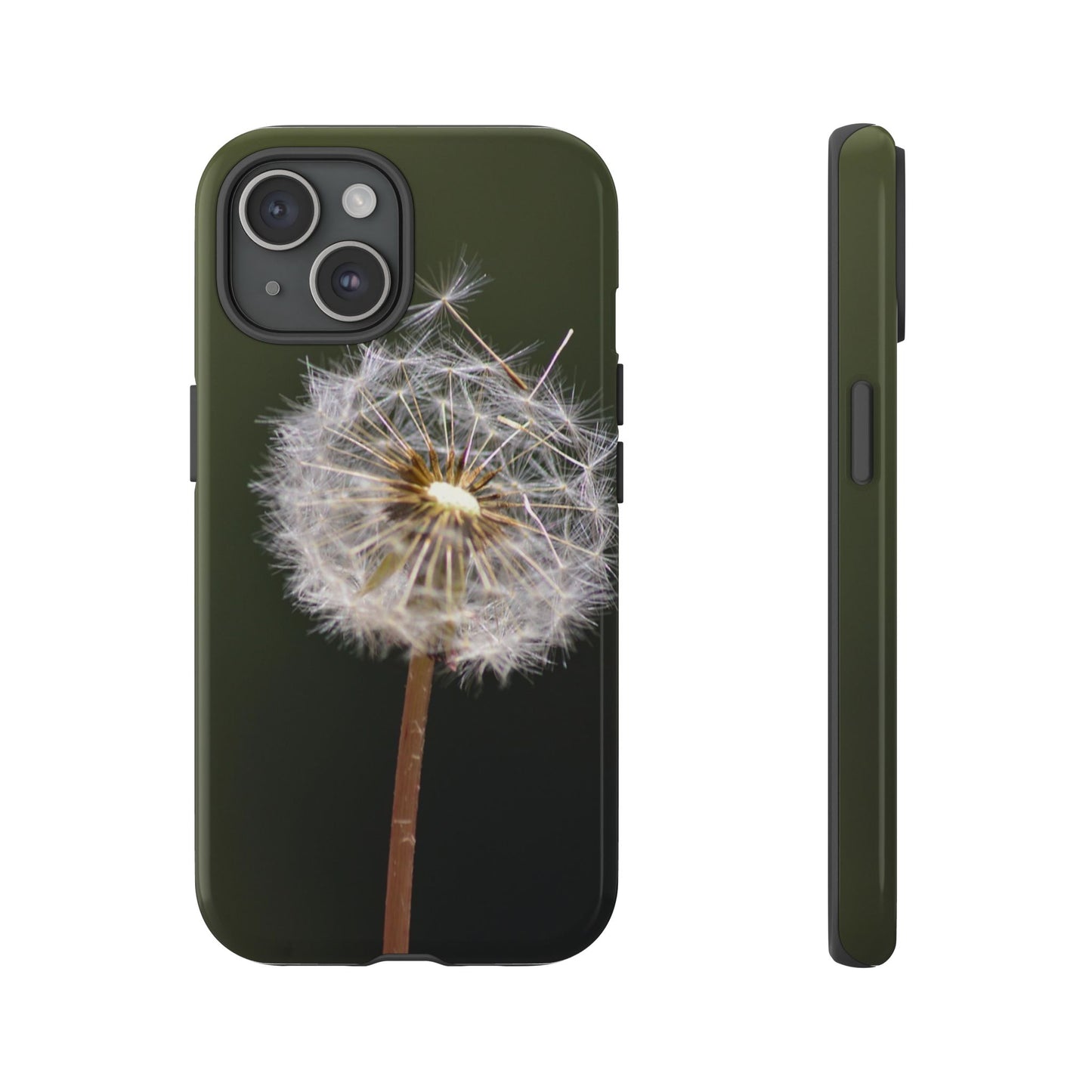 Dandelion Photo Tough Case — Protective Floral Phone Cover