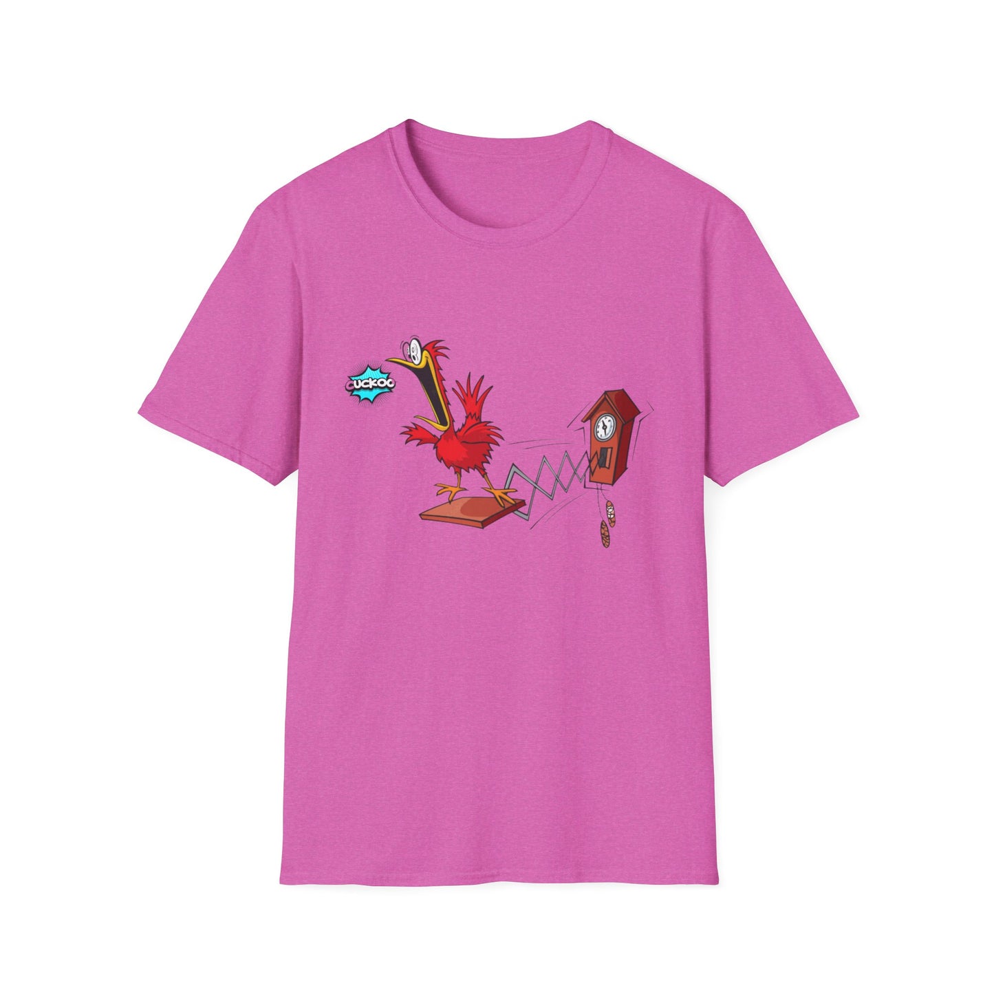 Whimsical Unisex Softstyle T-Shirt, Fun Graphic Tee