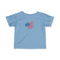 Patriotic Infant Tee - USA Flag Theme