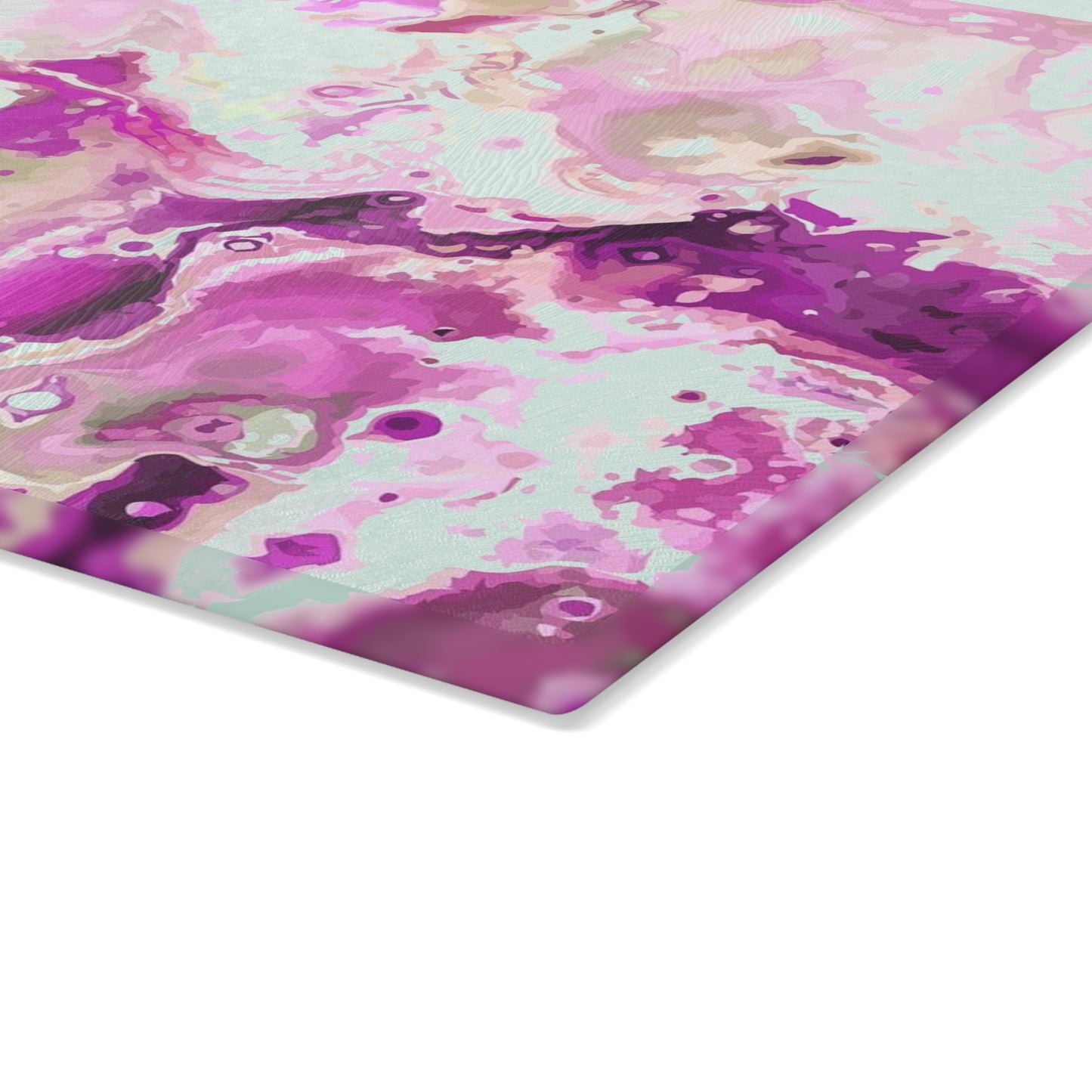 Artistic Glass Cutting Board, Pink Marble Kitchen Decor, Unique Gift for Chefs, Elegant Homeware, Bridal Shower Present, Modern [...]