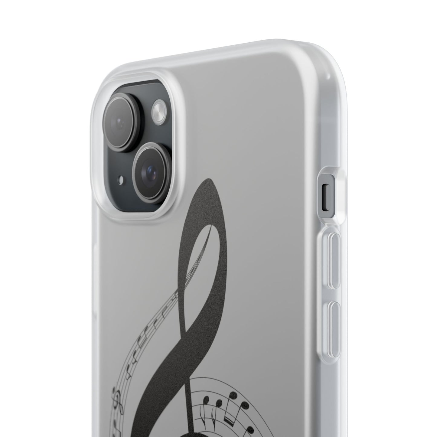 Phone Case — Musical Treble Clef Design