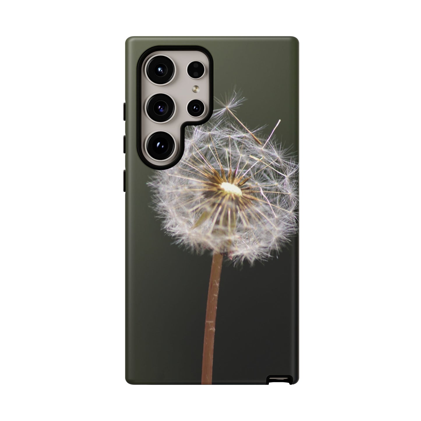Dandelion Photo Tough Case — Protective Floral Phone Cover