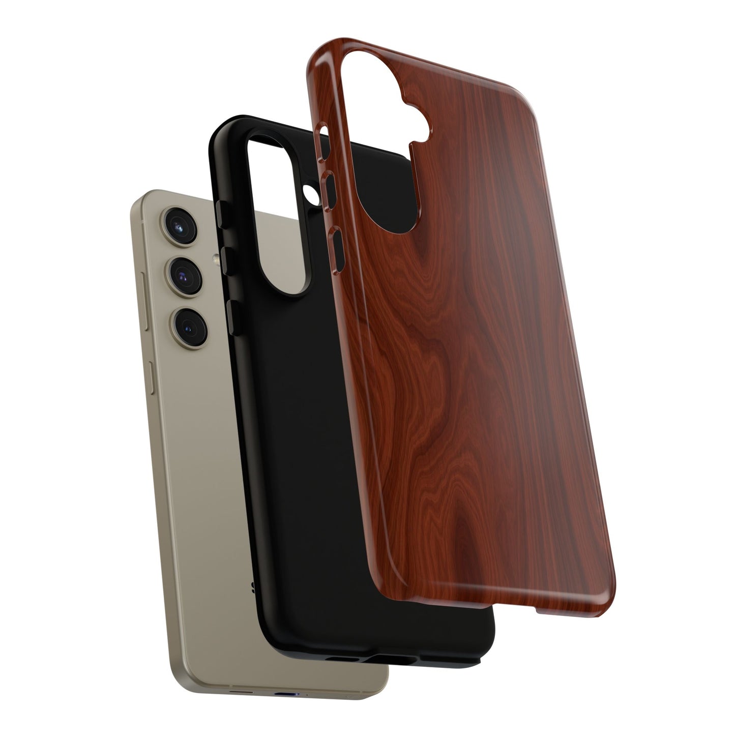 Wood Grain Phone Case, Natural Look, Tough Cases, Durable Protection, Unique Gift for Him or Her, Stylish Accessory
