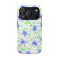 Floral Blue Watercolor Phone Case — Magnetic Impact-Resistant
