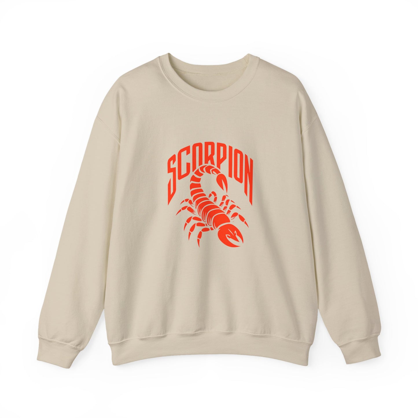 Scorpion Graphic Sweatshirt — Bold Zodiac Scorpion Crewneck