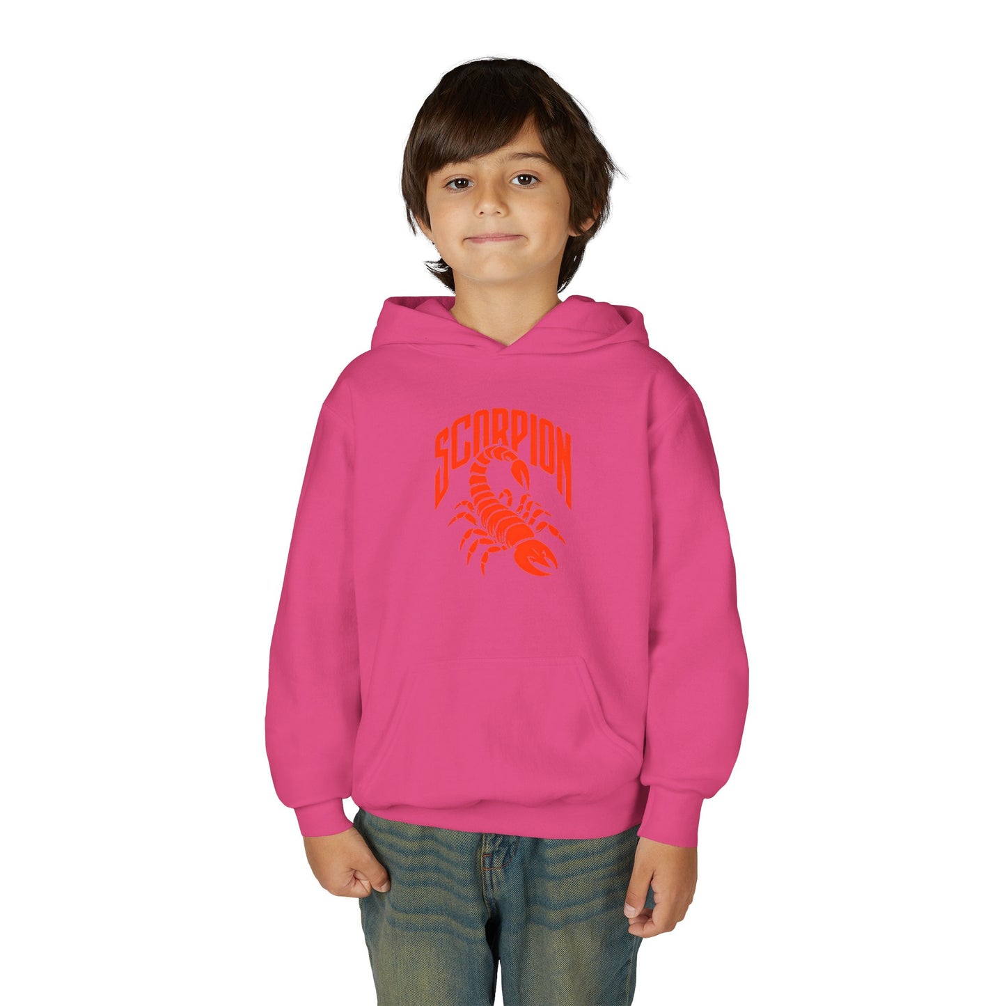 Scorpion Graphic Youth Hoodie | Red Scorpion Design