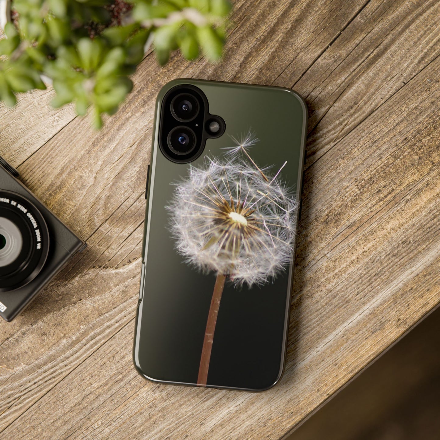 Dandelion Photo Tough Case — Protective Floral Phone Cover