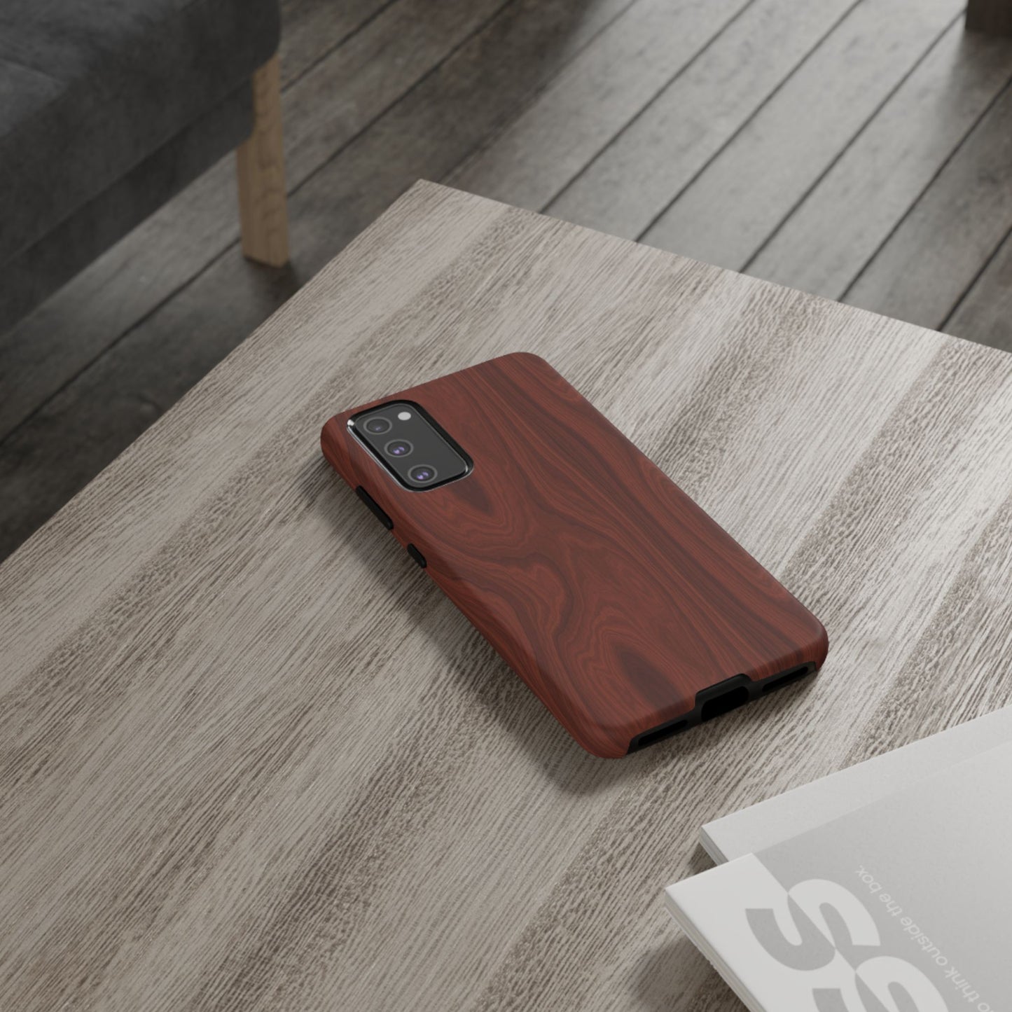 Wood Grain Phone Case, Natural Look, Tough Cases, Durable Protection, Unique Gift for Him or Her, Stylish Accessory