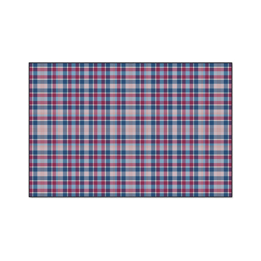 Plaid Heavy-Duty Floor Mat — Durable Non-Slip Rug for Entryway & Garage