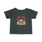 Infant Tee — Cute Heart Kids Valentine Design