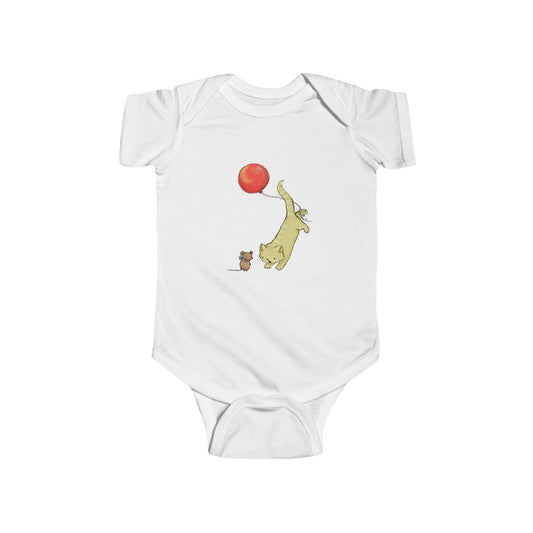 Adorable Animal Balloon Infant Bodysuit